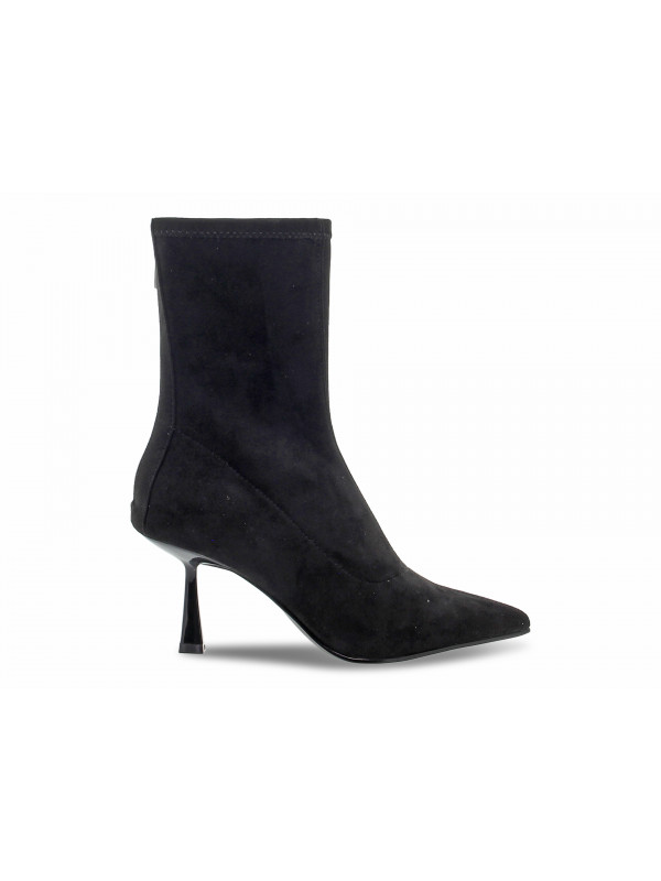 Low boot Steve Madden JANETH BLACK in black suede leather