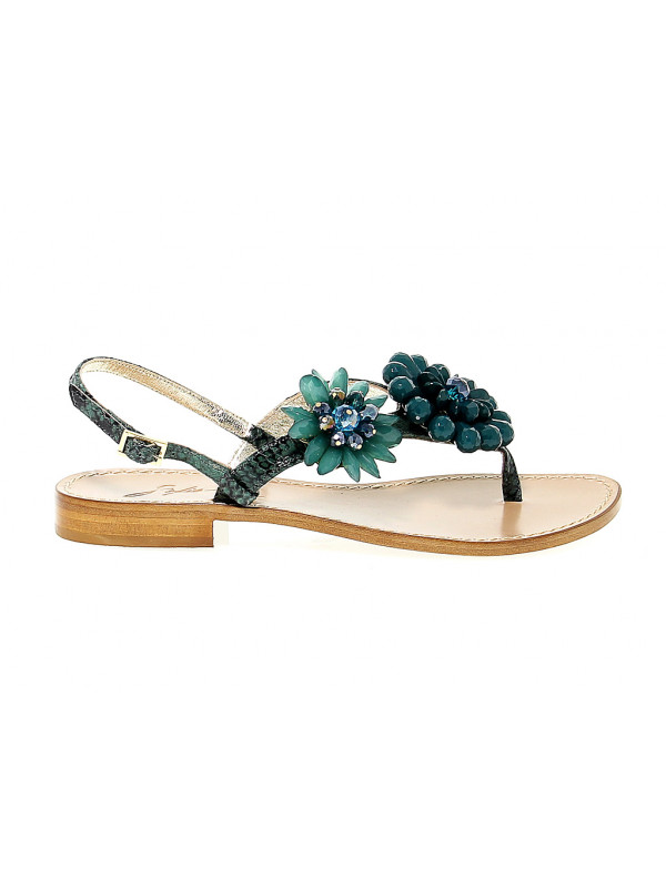 Flat sandals Sofia M. BEATRICE in leather