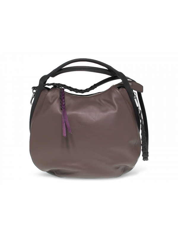 Shoulder bag Tosca Blu GIULIA DUFFEL BAG in grey leather