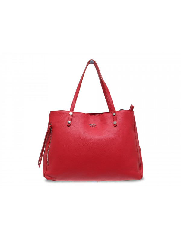 Borsa tosca blu top rossa