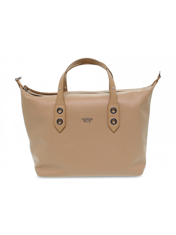 Handbag Tosca Blu AZALEA in hazelnut leather