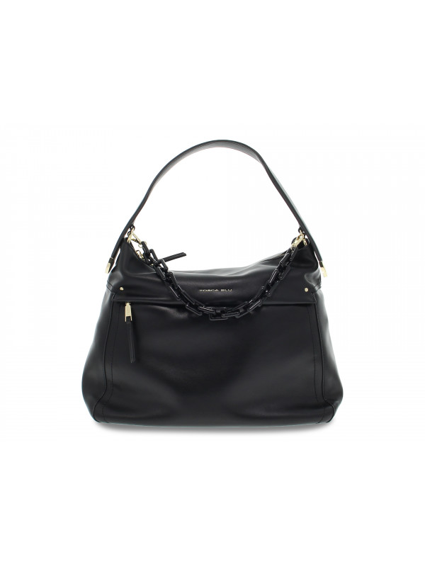 Handbag Tosca Blu SACCA GRANDE POLLICINO in black leather Guidi Calzature Spring Summer Sales 2024 Collection Guidi Calzature