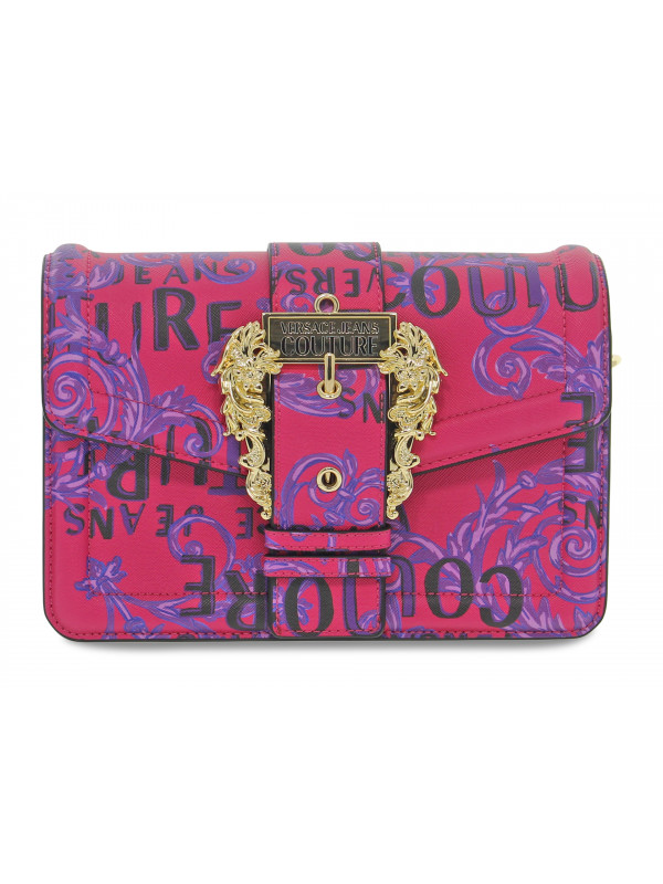 Handbag Versace Jeans Couture JEANS COUTURE RANGE F SKETCH 11 BUCKLE in fuchsia saffiano
