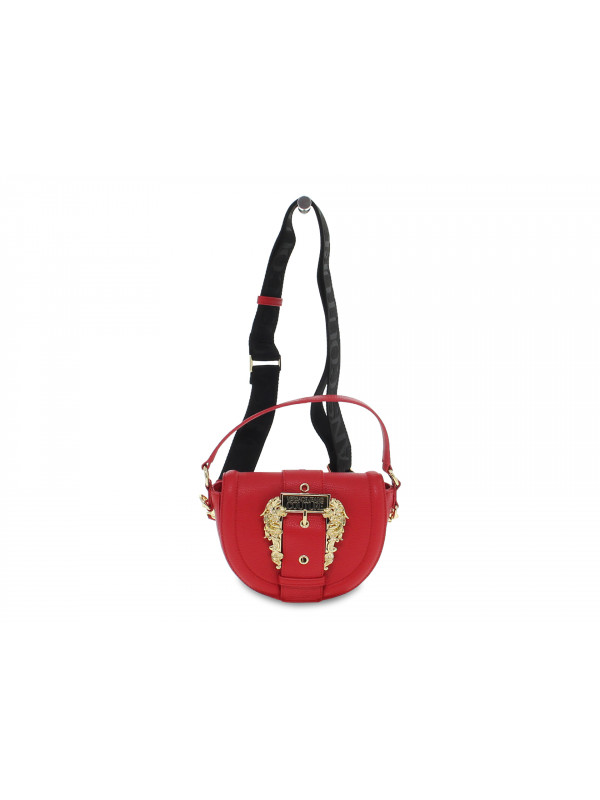 Handbag Versace Jeans Couture JEANS COUTURE LINEA F DIS 2 BUCKLE BASIC in red tassel