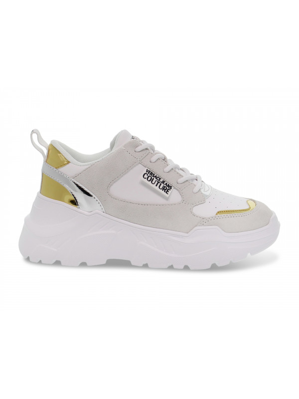 Sneakers Versace Jeans Couture JEANS COUTURE SPEEDTRACK in white leather
