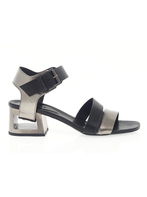 Heeled sandal Vic Matie in leather