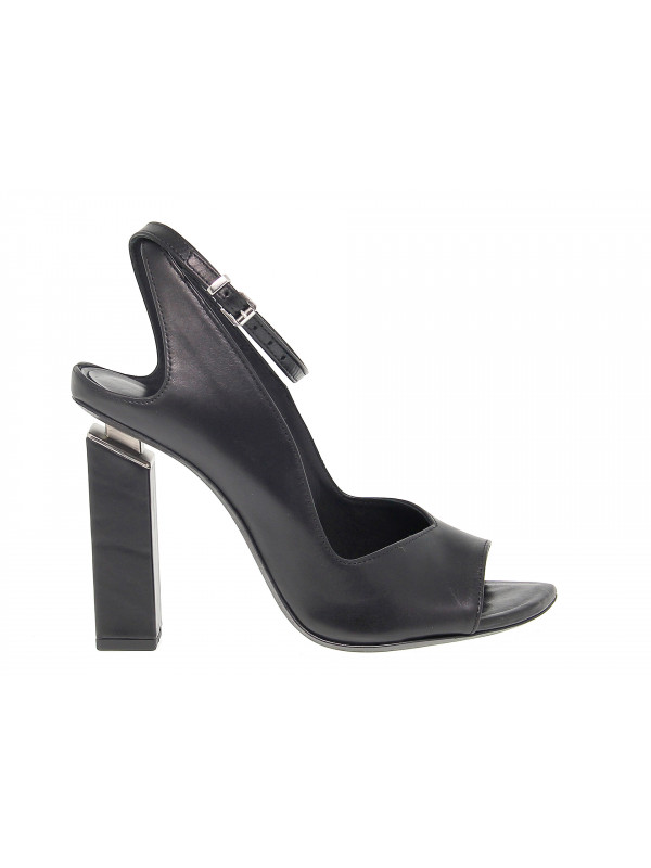 Heeled sandal Vic Matie in leather