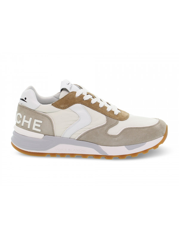 Sneakers Voile Blanche BOOST in sand suede leather