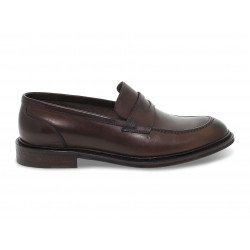 Loafer Artisti e Artigiani COLLEGE GUCCI in brown leather