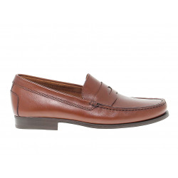 Loafer Antica Cuoieria TODS in papaya leather