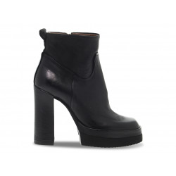 Low boot A.S.98 VIVENT PLATO' in black leather