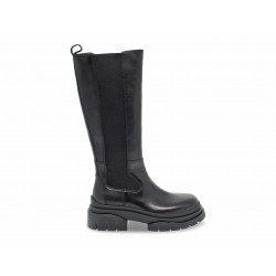 Boot Ash STONE BOOT in black leather