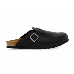 Sandal Birkenstock BOSTON in black leather