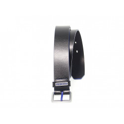 Belt Bikkembergs EDGE PAINTED DB H in leather