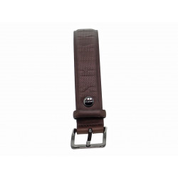 Belt Bikkembergs MAN BELT 3,5 in dark brown printed