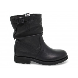 Ankle boot Bikkembergs VINTAGE BIKER VIOLANTE in black leather