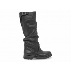 Boot Bikkembergs VINTAGE BIKER EX-VIKE in black leather