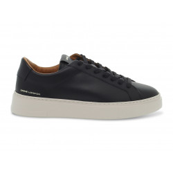 Sneakers Crime London WEIGHTLESS LOW TOP in black leather