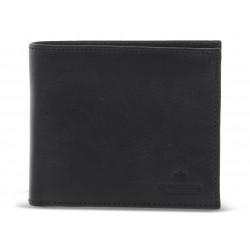 Wallet Cuoieria Fiorentina COMPLETO RIDOTTO in black leather