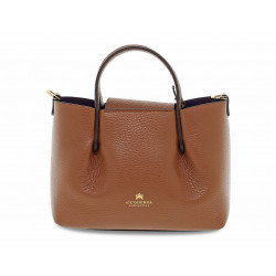 Handbag Cuoieria Fiorentina CANDY MINI TOTE BAG in cognac leather