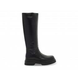 Boot Emanuèlle Vee STIVALE ELASTICO in black leather