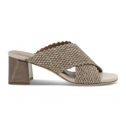 Heeled sandal Gianmarco Sorelli - meat