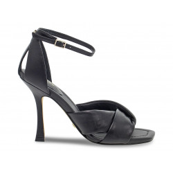 Heeled sandal Guess SANDALO GUCCI in black leather