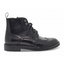 Low boot Guidi Calzature STILE INGLESE in black leather