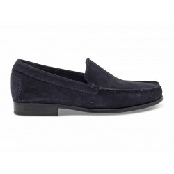 Loafer Guidi Calzature TODS in blue suede leather