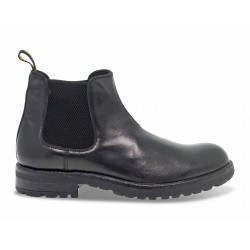 Ankle boot Guidi Calzature BEATLES STILE INGLESE in black leather