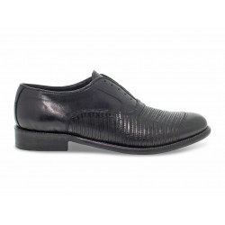 Lace-up shoes Guidi Calzature STILE INGLESE in black leather