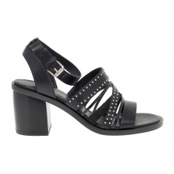 Heeled sandal Janet And Janet in leather