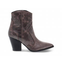 Ankle boot Janet And Janet TEXANO in brown leather