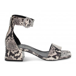 Flat sandals Janet And Janet in rock python