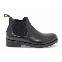 Ankle boot Jp David BEATLES STILE INGLESE in black leather