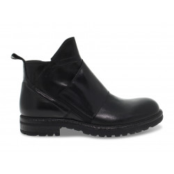 Ankle boot Jp David STILE INGLESE in black leather