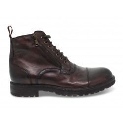 Low boot Jp David STILE INGLESE in brown leather