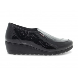 Flat shoe Mephisto BERTRANE MOBILS ERGONOMIC in black printed