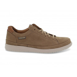 Lace-up shoes Mephisto THOMAS in taupe nubuck