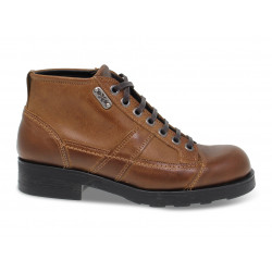 Ankle boot OXS FRANK 1900 in brown leather