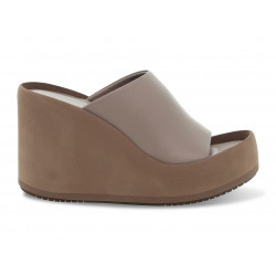 Wedge Paloma Barcelò DOLYA NAPA in grey tassel