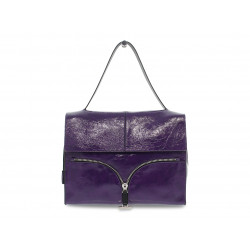 Shoulder bag Rebelle SATCHEL L NAPLAK in violet paint