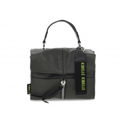 Shoulder bag Rebelle CHLOE SATCHEL S DOLLARO in dark green leather
