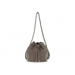 Handbag Rebelle ROXANNE BUKET S NYLON BLACK in mud nylon