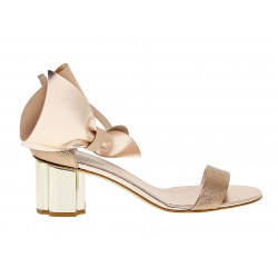 Flat sandal Guido Sgariglia in leather