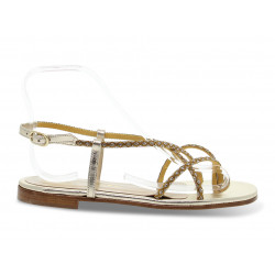Flat sandals Siano Via Roma - platinum