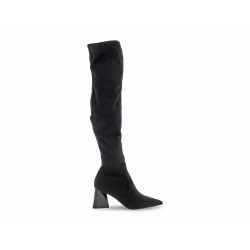 Boot Steve Madden EVERMORE BLACK in black suede leather