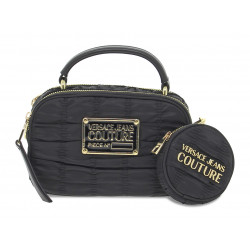 Handbag Versace Jeans Couture JEANS COUTURE RANGE X SKETCH 2 BAGS CRUNCHY in black nylon