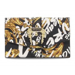 Shoulder bag Versace Jeans Couture JEANS COUTURE RANGE F SKETCH 15 WALLET PRINTED in black saffiano