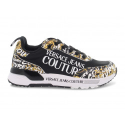 Sneakers Versace Jeans Couture JEANS COUTURE DYNAMIC PRINTED in black nylon